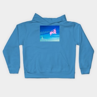 Space Corgi Kids Hoodie